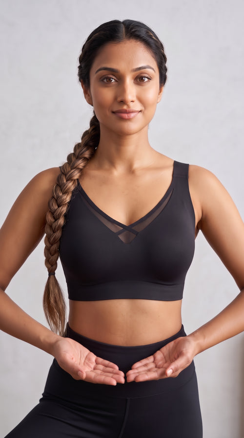 Luna Wireless Bra Black 001